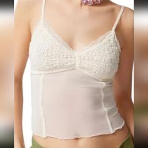 Kimchi Blue Mesh Corset Top